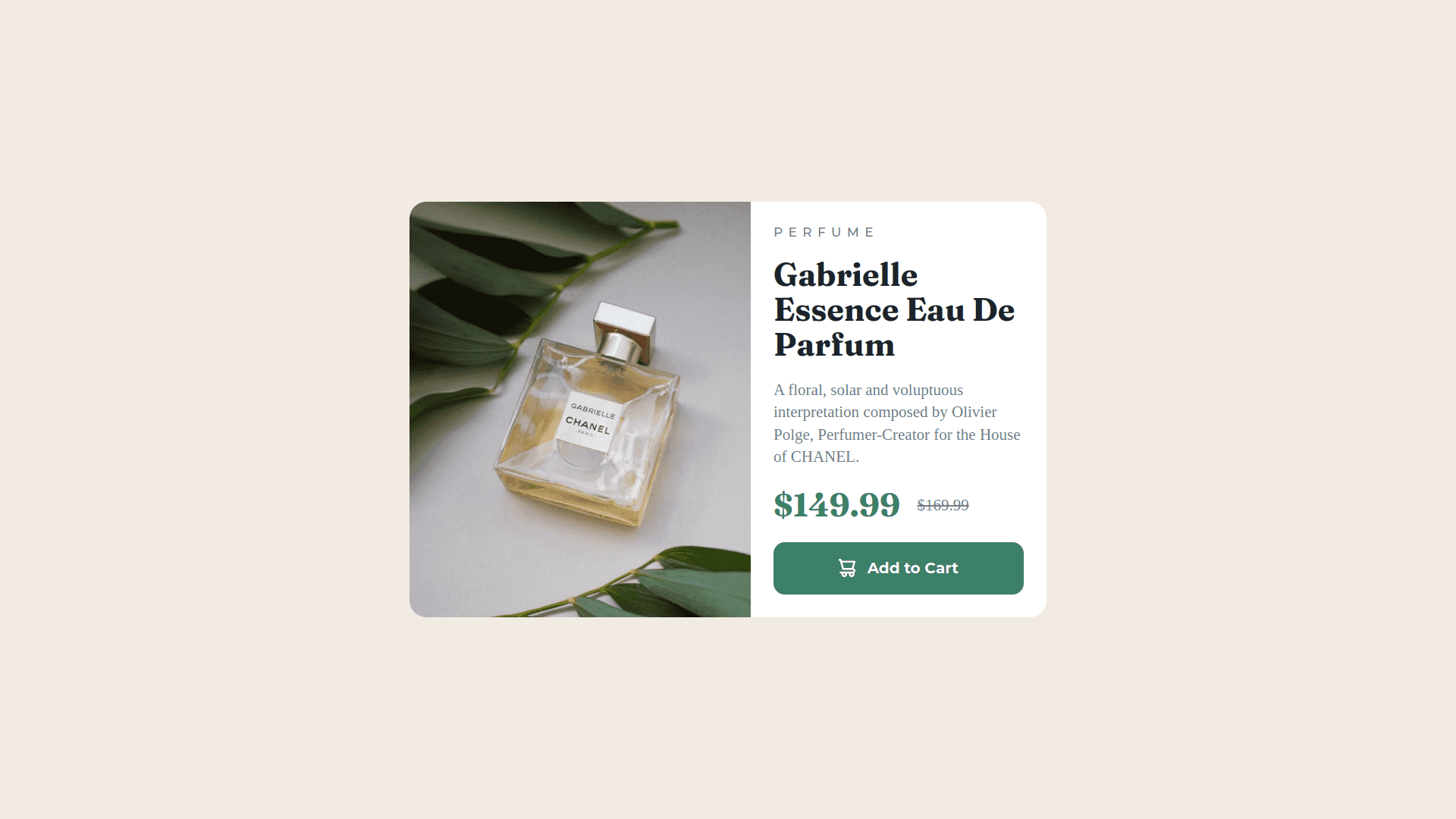 Product preview card