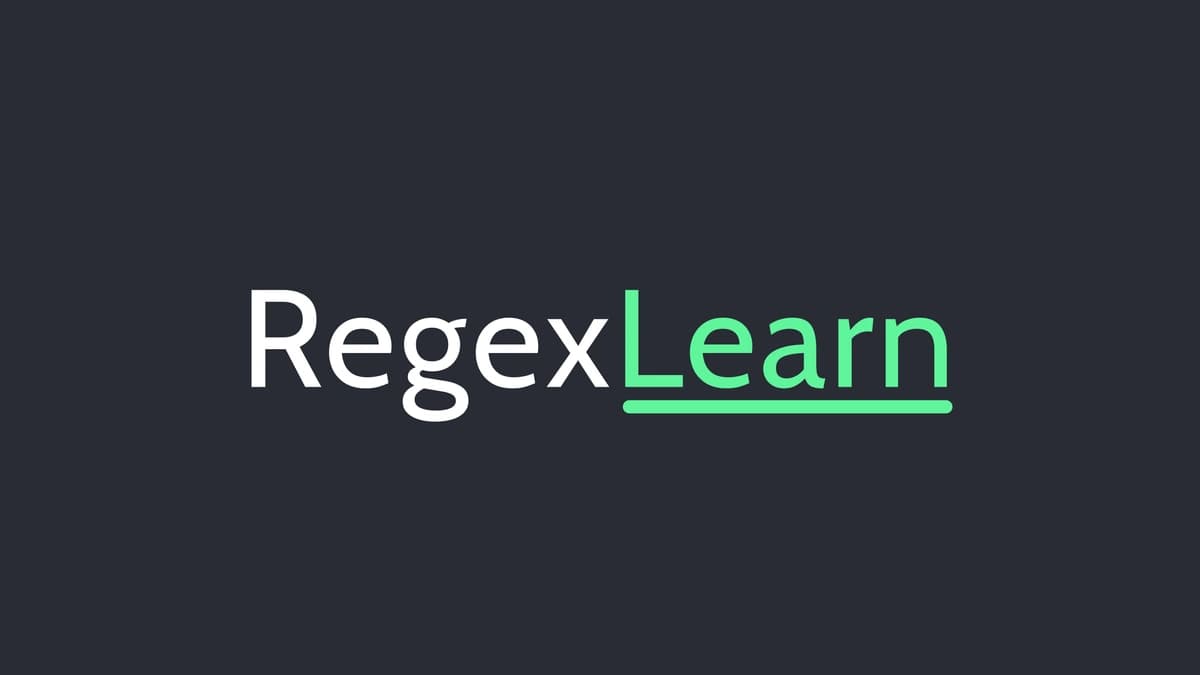 RegexLearn.com